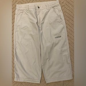 ADIDAS | S | Ladies tan/cream/khaki shorts 100% cotton
